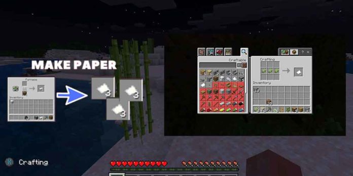 how-to-make-paper-in-minecraft-game